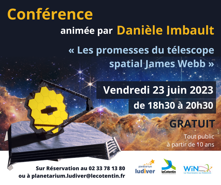 conférence de Danièle IMBAULT sur le télescope James Webb